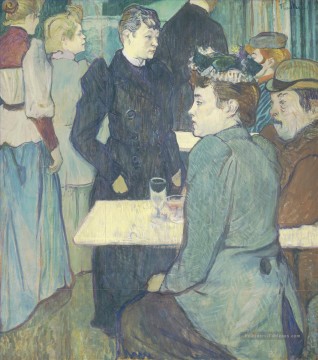 coin du moulin de la galette 1892 Toulouse Lautrec Henri de Peinture à l'huile